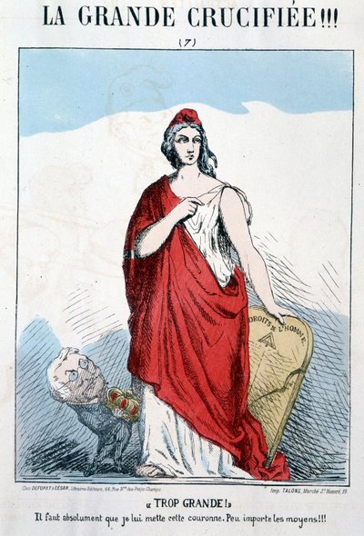 Marianne tenant les Droits de l