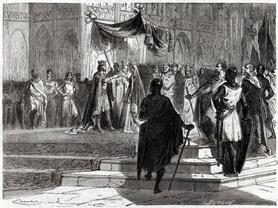 Mariage de Louis le Jeune (1120 - 1180) avec Aliénor d