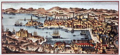 Marseille en 1680 - B.N. - Unknown artist