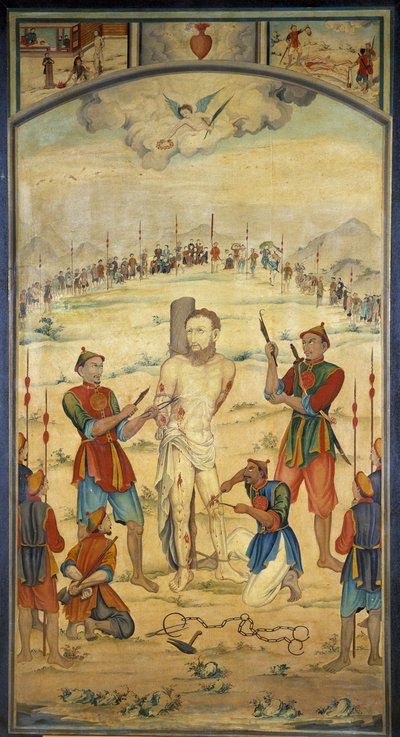 Martyr de Bienheureux Marchand Cochinchine - Unknown artist