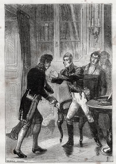 Rencontre entre Charles Lemercier de Longpré (1778-1854), baron d
