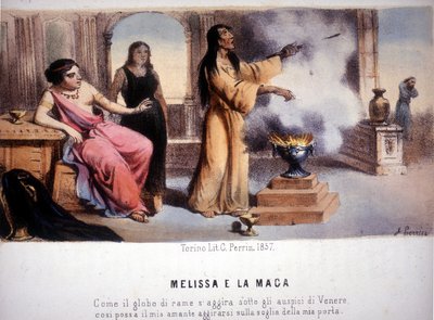 Melissa et la magicienne : "De la même façon que la sphère de cuivre subit l