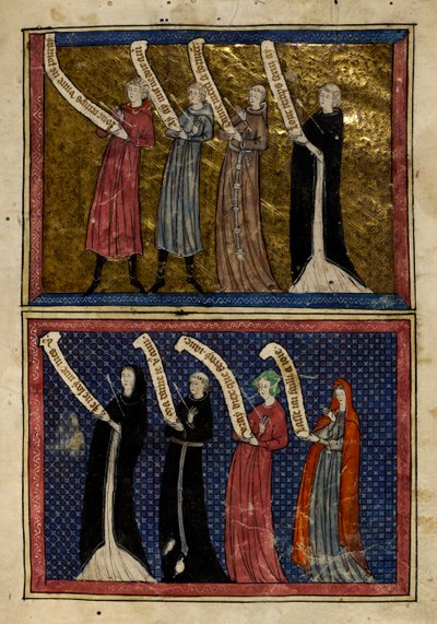 Hommes et femmes blessés par le Dieu de l