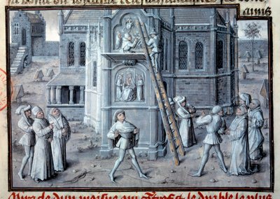 Moyen Âge : la construction des cathédrales gothiques - Unknown artist