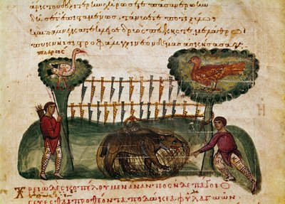 Scène de chasse à l