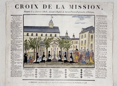 Croix de la Mission, plantée le 5 janvier - Unknown artist