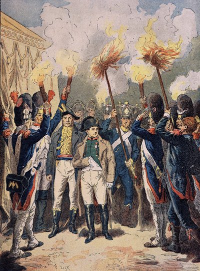 Napoléon et son armée, en décembre 1805, la veille d