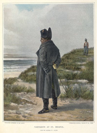Napoléon à Sainte-Hélène - Unknown artist