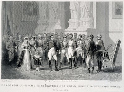 Napoléon confiant l