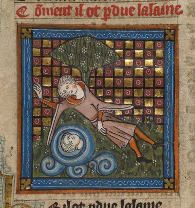 Narcisse admirant son reflet dans une fontaine, du 