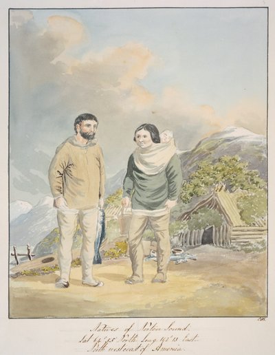 Indigènes de Norton Sound, côte nord-ouest de l
