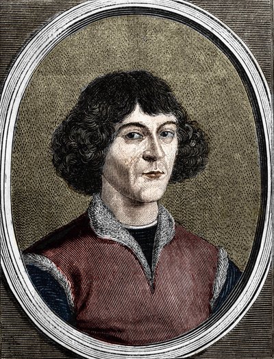 Nicolas Copernic (Nicolaus Copernicus). - Unknown artist