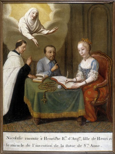 Nicolas raconte à Henriette Reine d