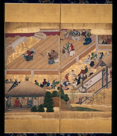 Pièce de Noh : Funa Benkei - Unknown artist