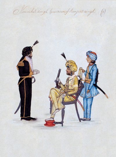 Nounihal Singh, petit-fils de Ranjeet Singh - Unknown artist