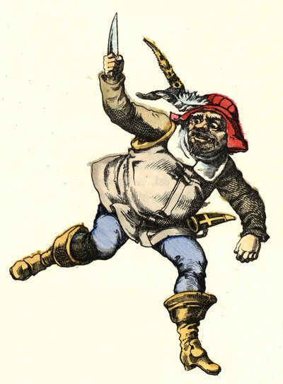 Ogre. Illustration du conte « Le Petit Poucet » de Charles Perrault - Unknown artist