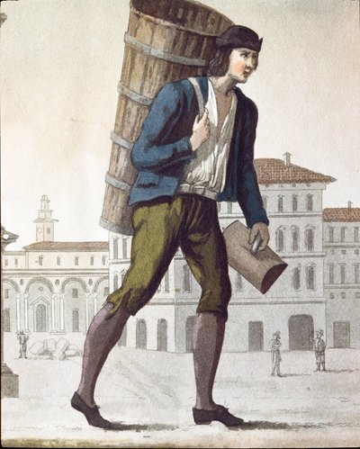 Ancien métier : le laitier - Unknown artist