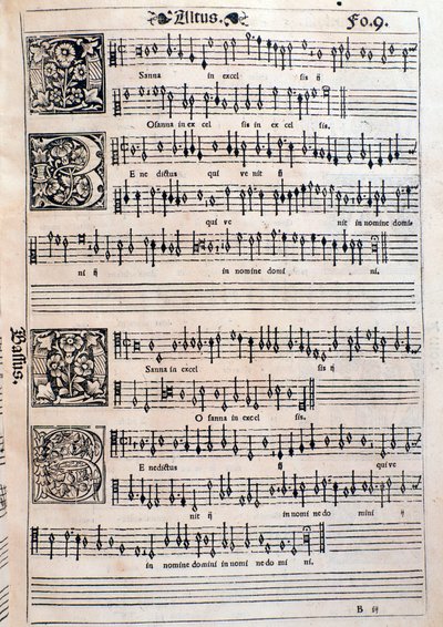 Page du Liber octo missarum (1541) - Unknown artist