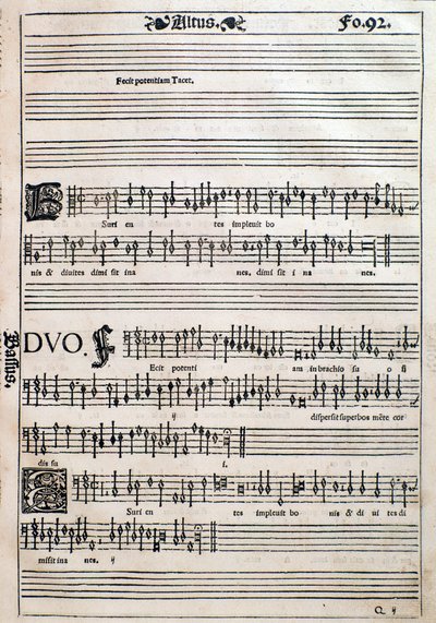 Page de Liber octo missarum (1541) - Unknown artist
