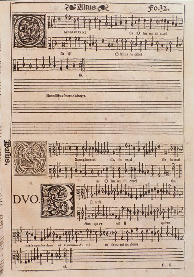 Page de Liber octo missarum (1541) - Unknown artist