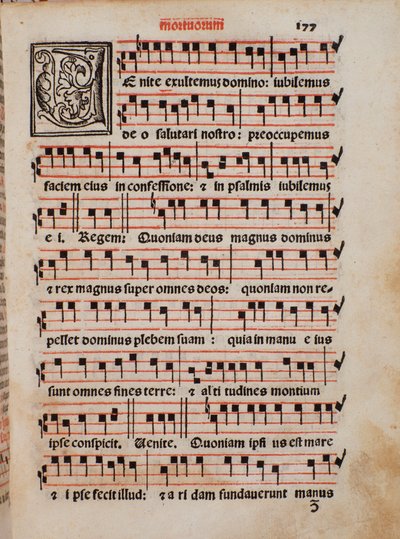 Page du livre de liturgie Liber Sacerdotalis par Castellini - Unknown artist