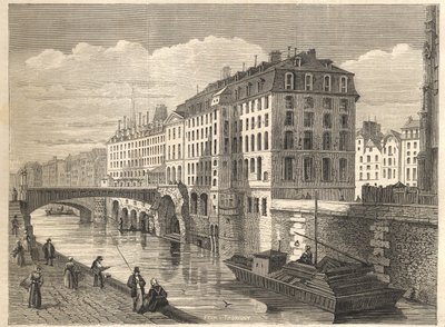 Démolitions à Paris : Hôtel Dieu - Unknown artist