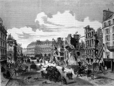 Paris, démolition rue de la Paix pour l