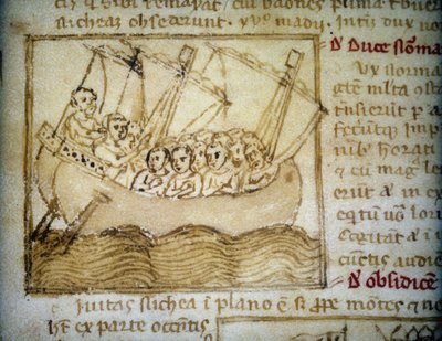 Pèlerins en voyage vers la Terre Sainte - dans « Peregrinationem in Terram Sanctam » - Unknown artist
