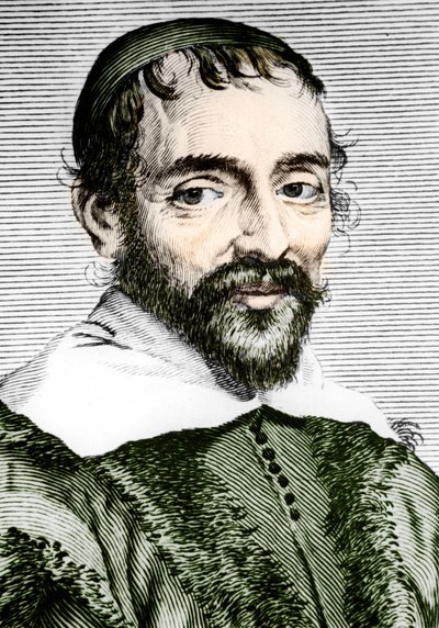 Pierre Gassendi (1592-1655), philosophe, astronome, mathématicien et physicien français - Unknown artist