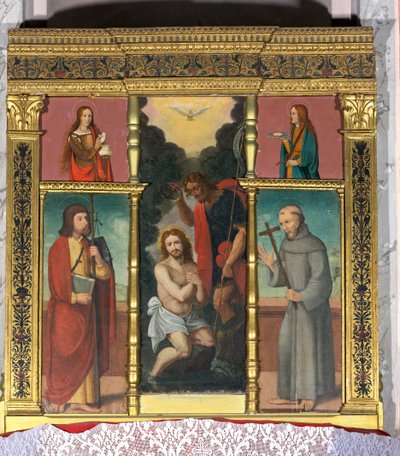 Polyptyque du Baptême du Christ - Unknown artist