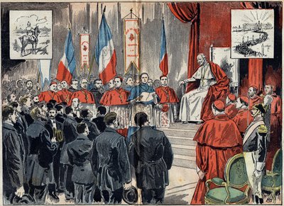 Le Pape Léon XIII (1810-1903) consacra le protectorat de la France en Terre Sainte lorsque l