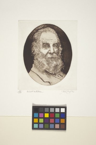 Portrait de Walt Whitman - Unknown artist