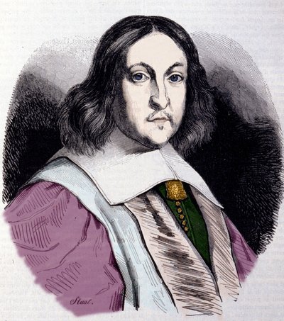 Portrait de Pierre de Fermat (1601-1665), mathématicien français. - Unknown artist