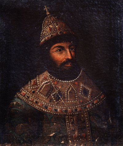 Portrait du tsar Alexis I Mikhailovich de Russie - Unknown artist