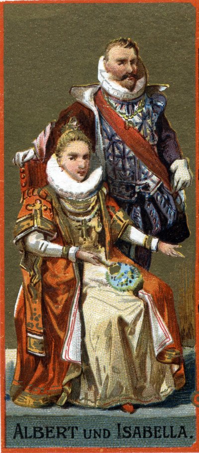 Portrait des Archiducs Albert (Albert de Habsbourg - Unknown artist