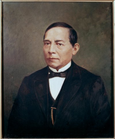 Portrait de Benito Pablo Juarez (1806-1872) - Unknown artist