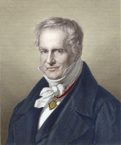 Portrait du baron Alexander Von Humboldt - Unknown artist