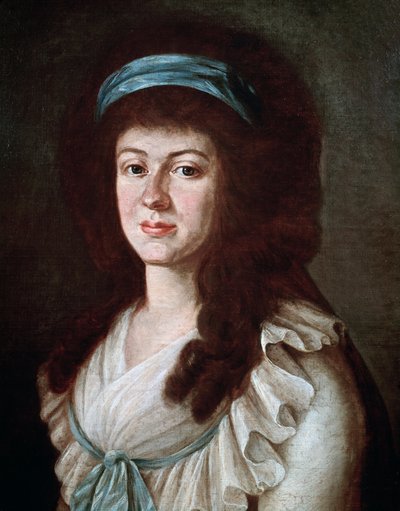 Portrait de la baronne Maria Anna von Westerholt - Unknown artist