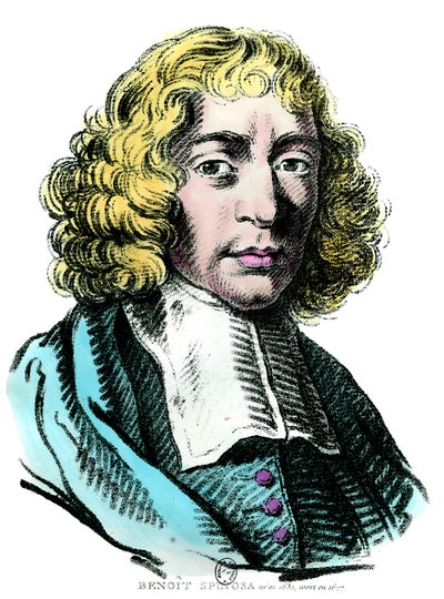 Portrait de Baruch de Spinoza (1632-1677), philosophe néerlandais - Unknown artist