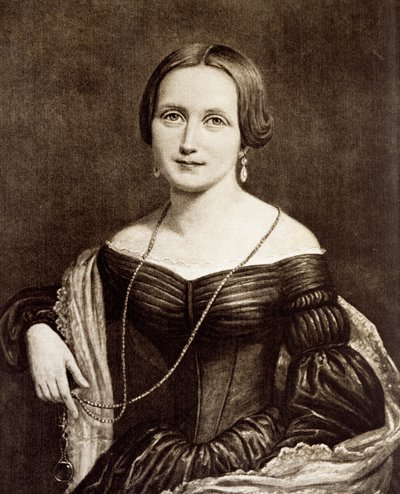 Portrait de Camilla Collet - Unknown artist