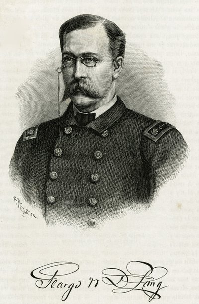 Portrait du capitaine Georges Washington De Long (1844-1881) de l