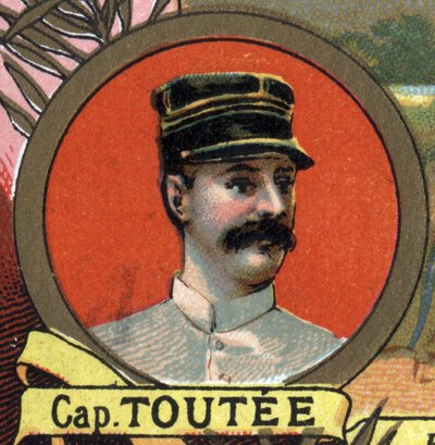Portrait du capitaine Toutee explorateur français. - Unknown artist