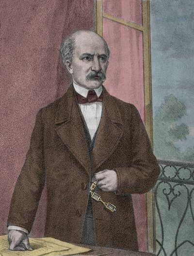 Portrait de Carlo Cattaneo (1801-1869), patriote et philosophe italien - Unknown artist
