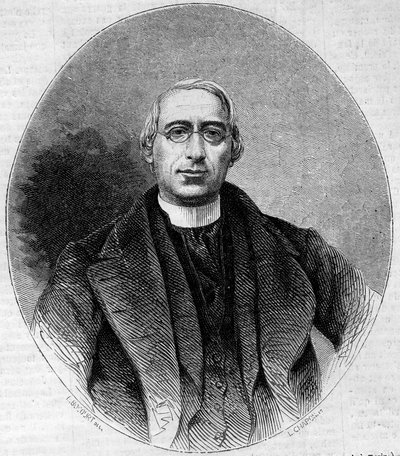 Portrait de Carlo Passaglia (1812-1887), ecclésiastique italien, partisan de l