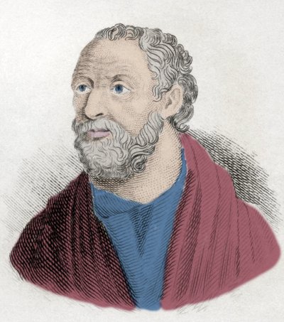 Portrait de Carnéade (219-128 avant J.-C.), philosophe grec - Unknown artist