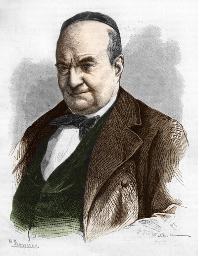 Portrait de Charles Augustin Sainte-Beuve (1804 - 1869), écrivain, journaliste et critique littéraire. - Unknown artist