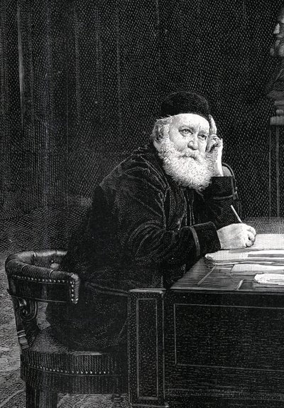 Portrait de Charles Gounod (1818-1893), compositeur français. - Unknown artist