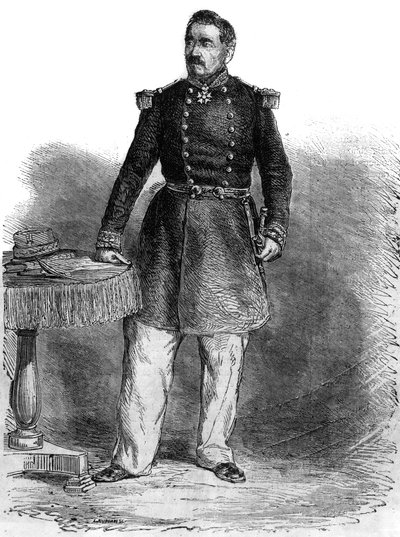 Portrait de Charles Guillaume Marie Appollinaire Antoine Cousin Montauban, Comte de Palikao (1796-1878) - Unknown artist