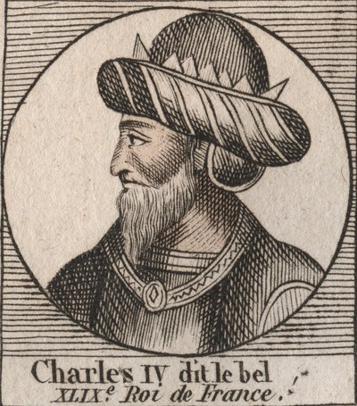 Portrait de Charles IV le Bel - Unknown