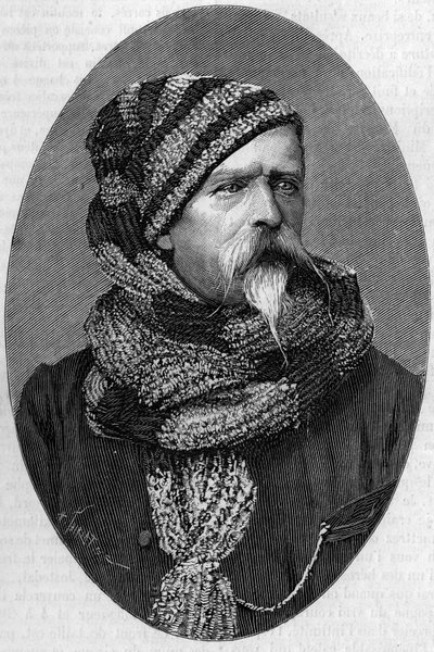 Portrait de Charles Marie Étienne Champion Dubois de Nansouty (1815-1895), général français, en tenue de montagne. (D